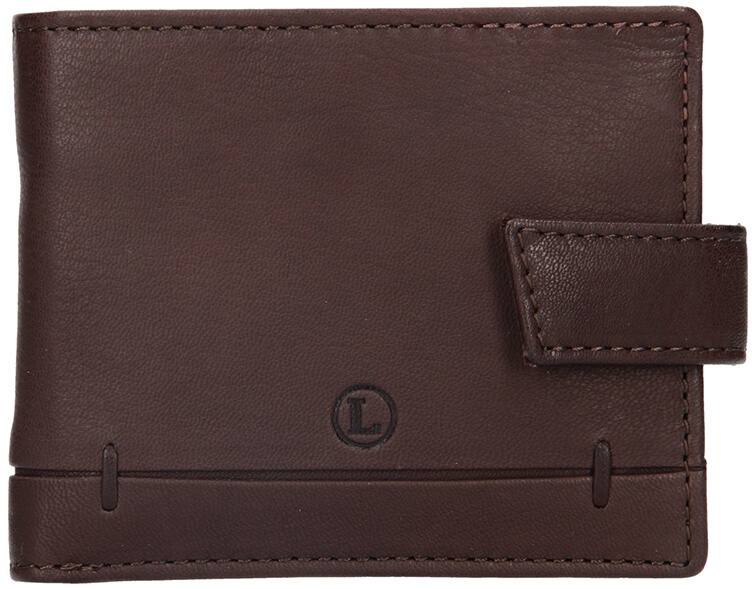 Lagen Pánská kožená peněženka BLC/4139 BRN