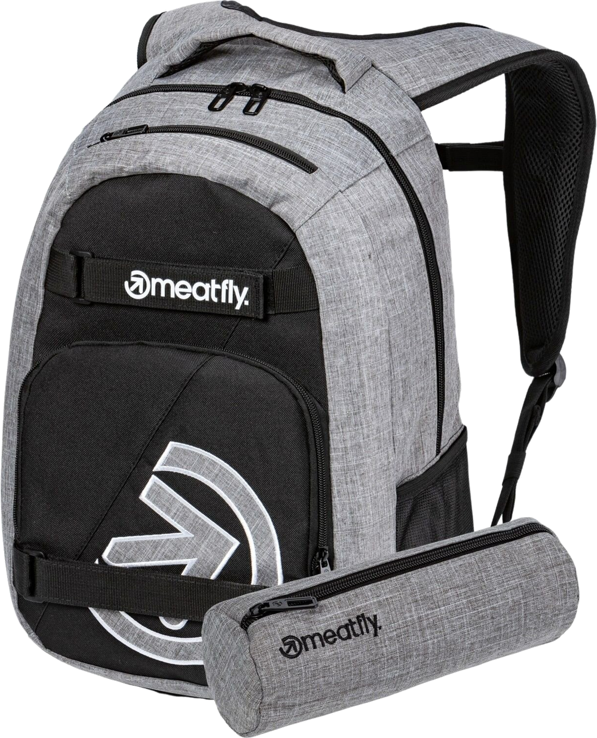 Meatfly Batoh Exile Black / Grey Heather