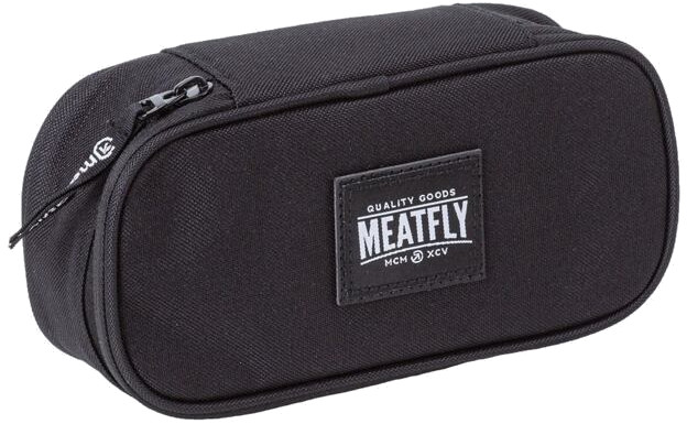 Meatfly Penál Pencil Case L 2 A-Black