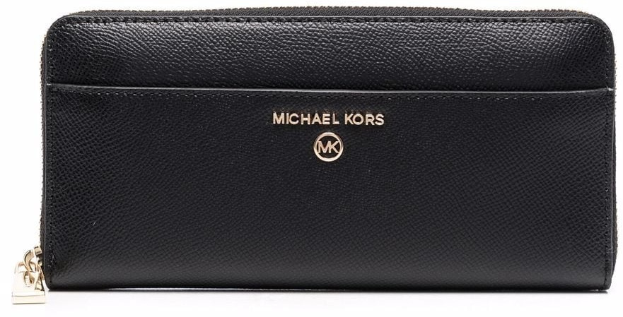 Michael Kors Dámská kožená peněženka 34H1GT9E8L Black