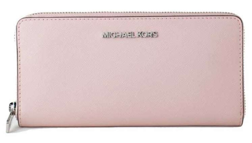 Michael Kors Dámská kožená peněženka 35F5STVZ3L-POWDER BLUSH