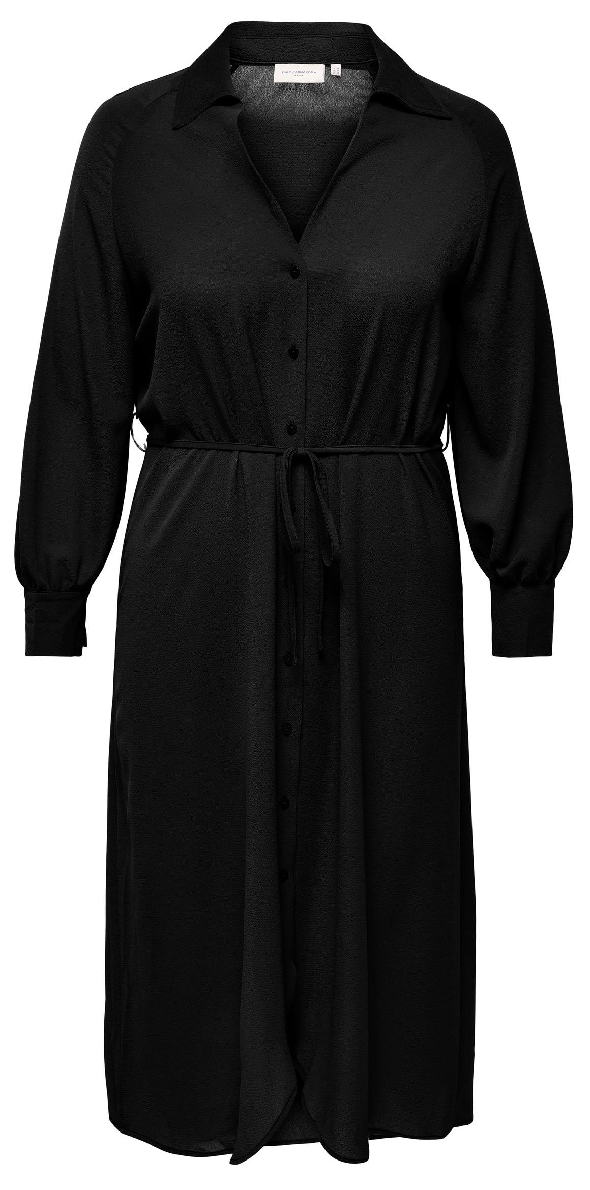 ONLY CARMAKOMA Dámske šaty CARRI ELLE Regular Fit 15270115 Black XXL