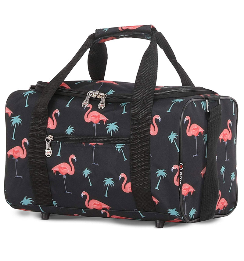 Levně Ostatní značky Dámská cestovní taška CITIES 611 Flamingo