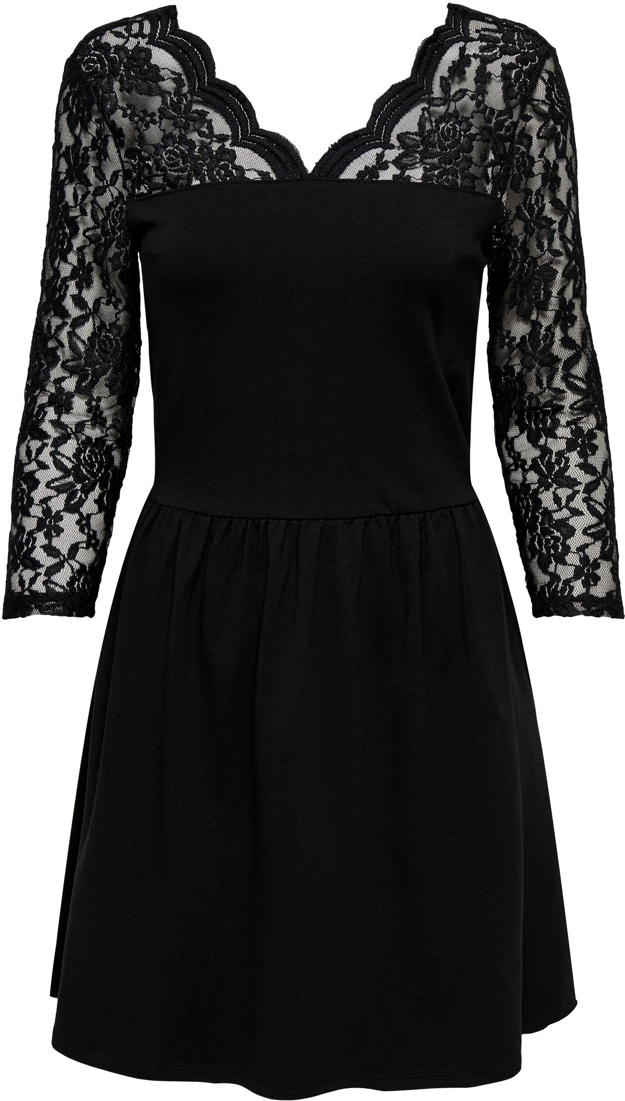 Levně ONLY Dámské šaty ONLNIELLA Regular Fit 15315067 Black M