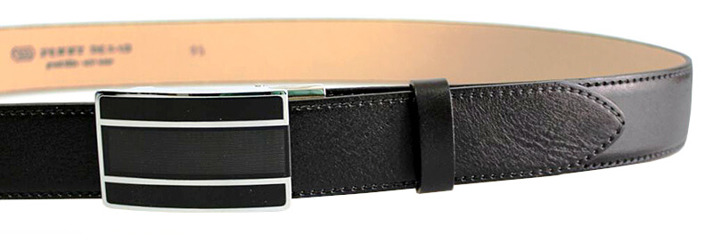 Najlepšia cena Penny Belts Pánsky kožený spoločenský opasok 35-020-A6 black 90 cm