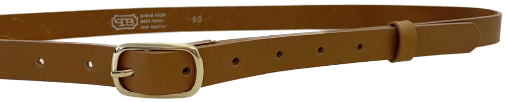 Penny Belts Dámský kožený opasek 20-203Z-33 90 cm