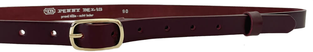 Penny Belts Dámsky kožený opasok 20-203Z-95 100 cm
