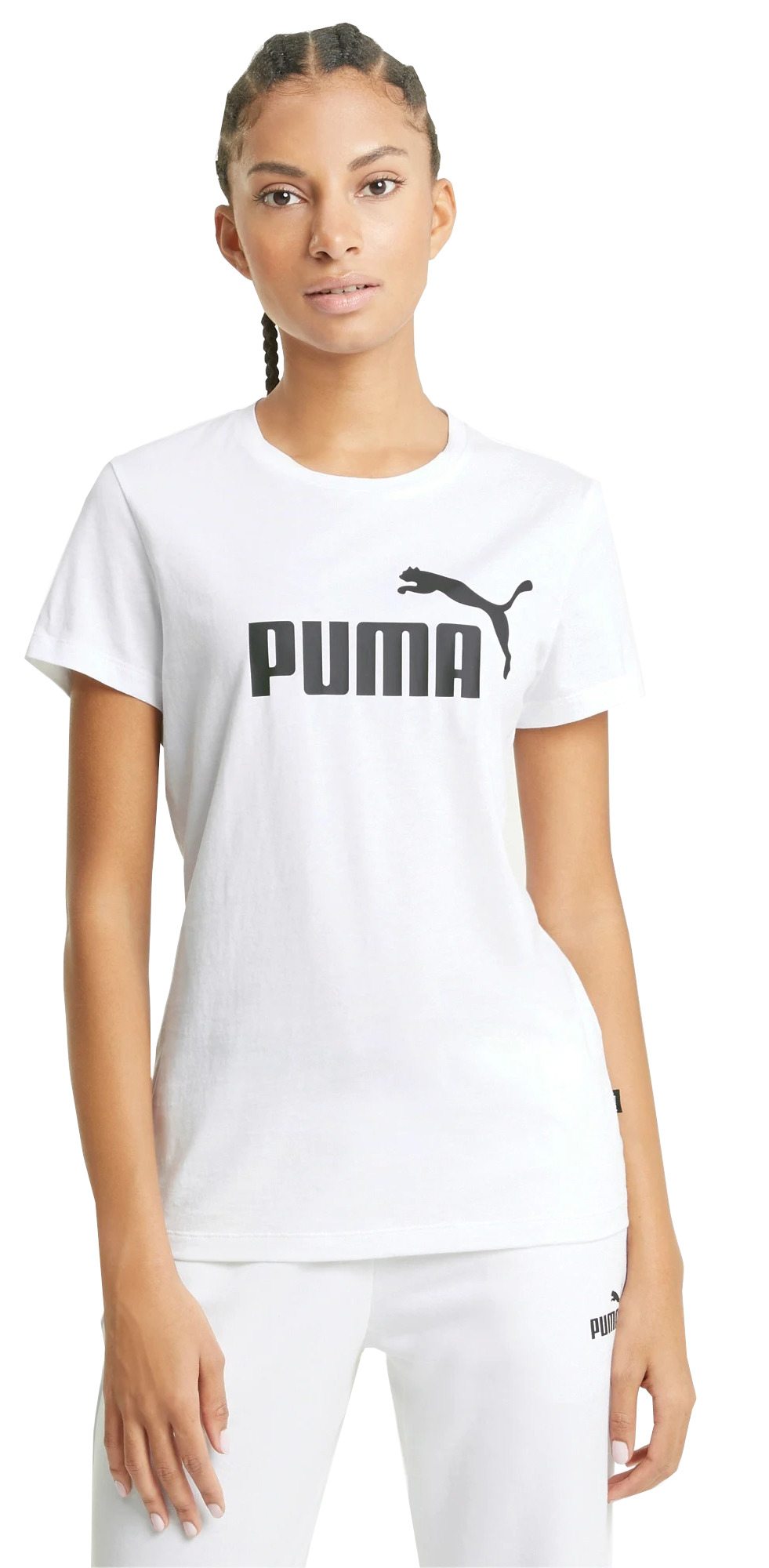 Puma Női póló Regular Fit 586774-02 WHITE/BLACK M