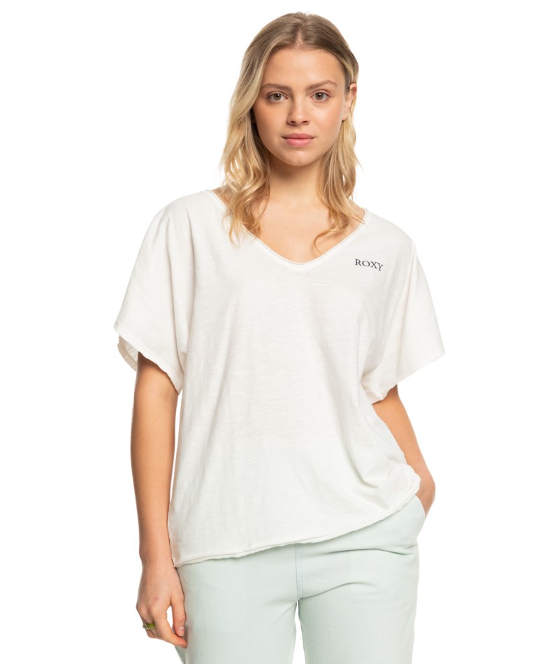 Roxy Dámske tričko TWILIGHT Loose Fit WBK0 ERJZT05460-WBK0 L