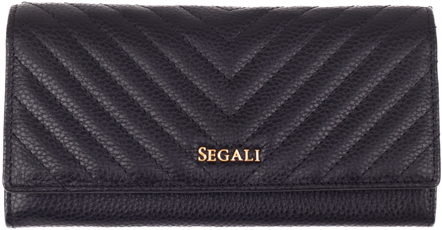 SEGALI Dámská kožená peněženka 50511 black