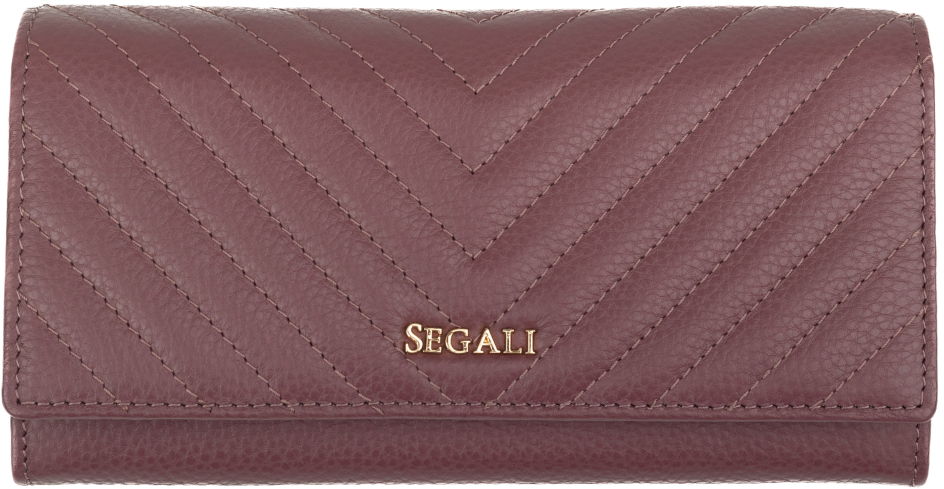 SEGALI Dámska kožená peňaženka 50511 purple