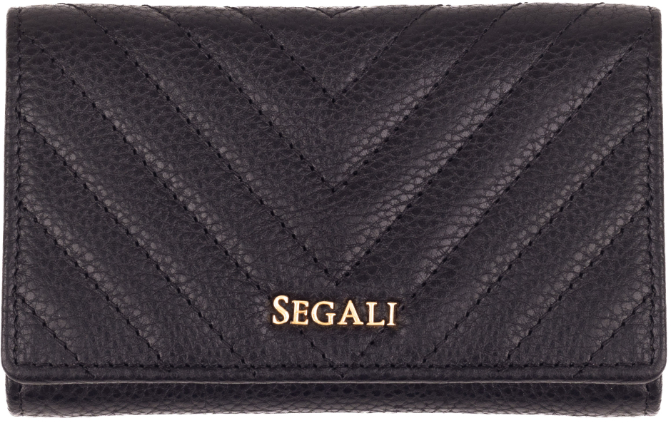 SEGALI Dámská kožená peněženka 50512 black