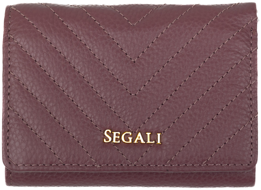 SEGALI Dámska kožená peňaženka 50514 purple