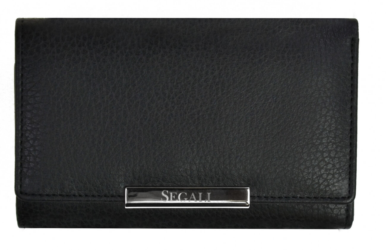 Dámská kožená peněženka SEGALI 7074 černá