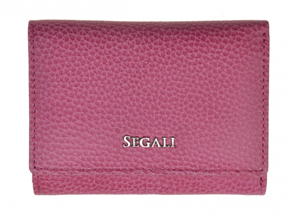 Dámská kožená peněženka SEGALI 7106 B fuchsia