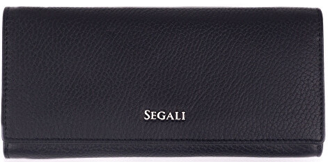 SEGALI Dámská kožená peněženka 7409 black