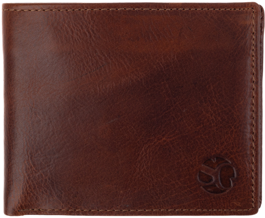 SEGALI Pánska kožená peňaženka 1036 brown
