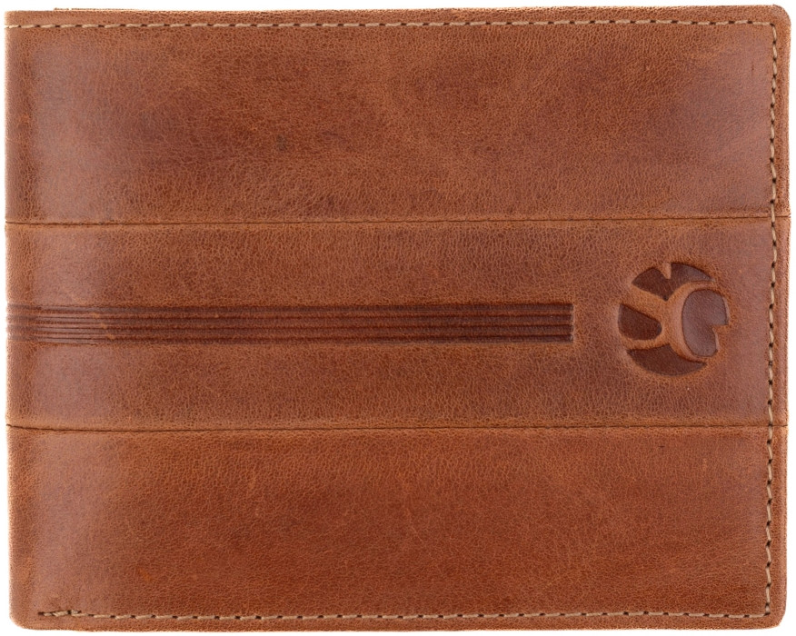 Levně SEGALI Pánská kožená peněženka 1037 tan