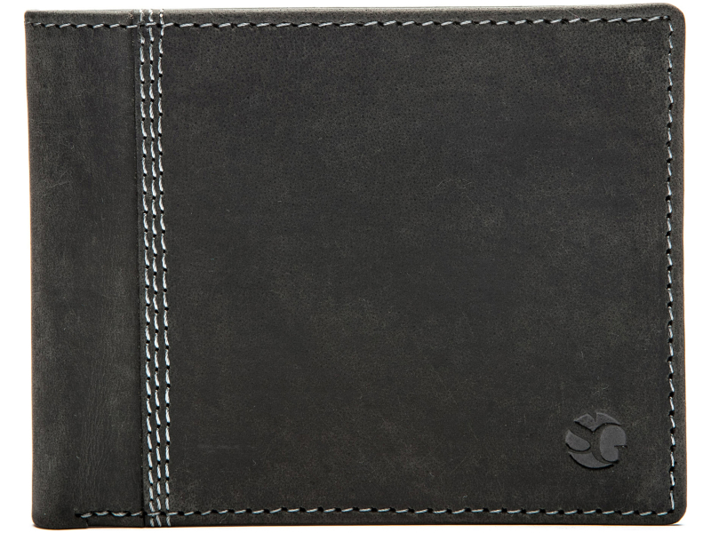 SEGALI Pánska kožená peňaženka 1045 black