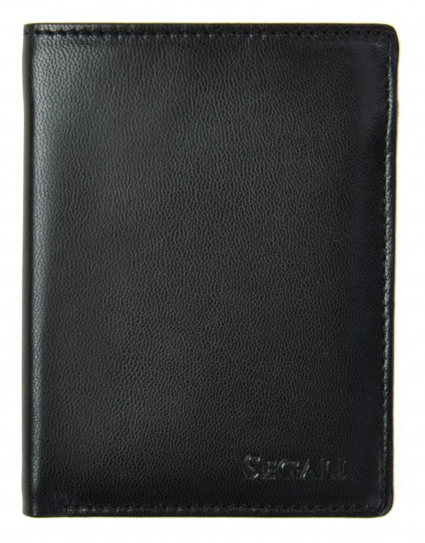 SEGALI Pánská kožená peněženka 7476 black