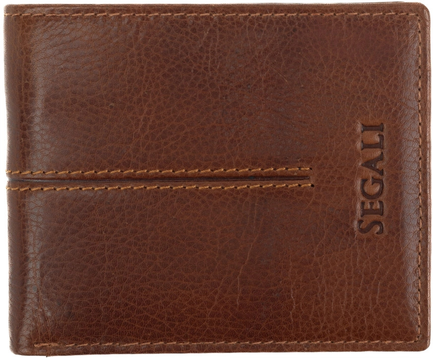 Levně SEGALI Pánská kožená peněženka 985 tan