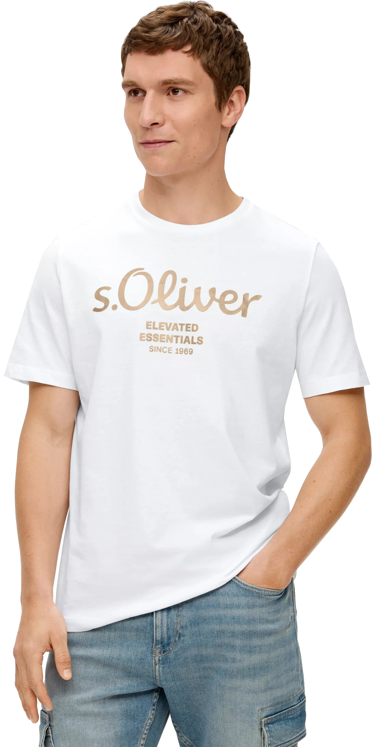 s.Oliver Pánske tričko Regular Fit 10.3.11.12.130.2141458.01D2 XL