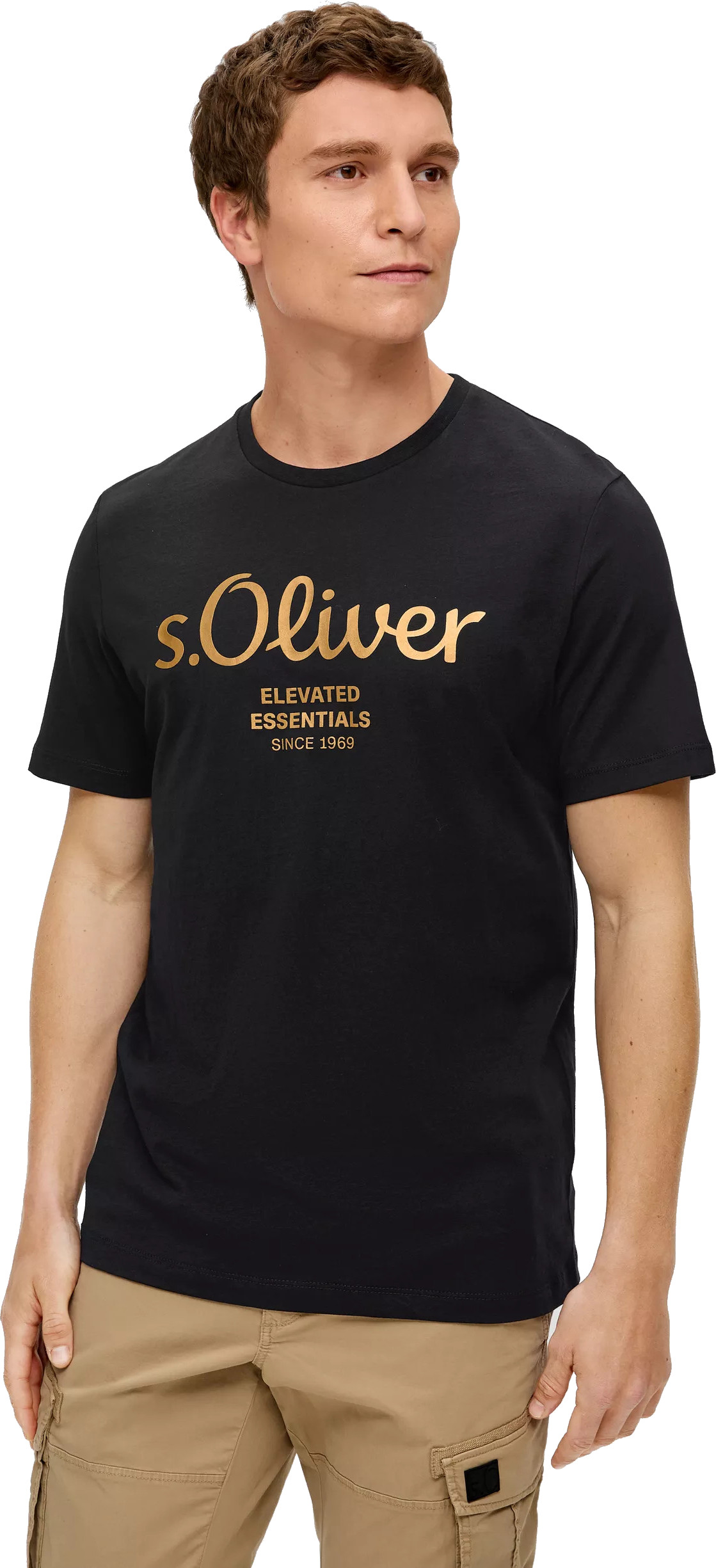 s.Oliver Pánske tričko Regular Fit 10.3.11.12.130.2141458.99D2 M