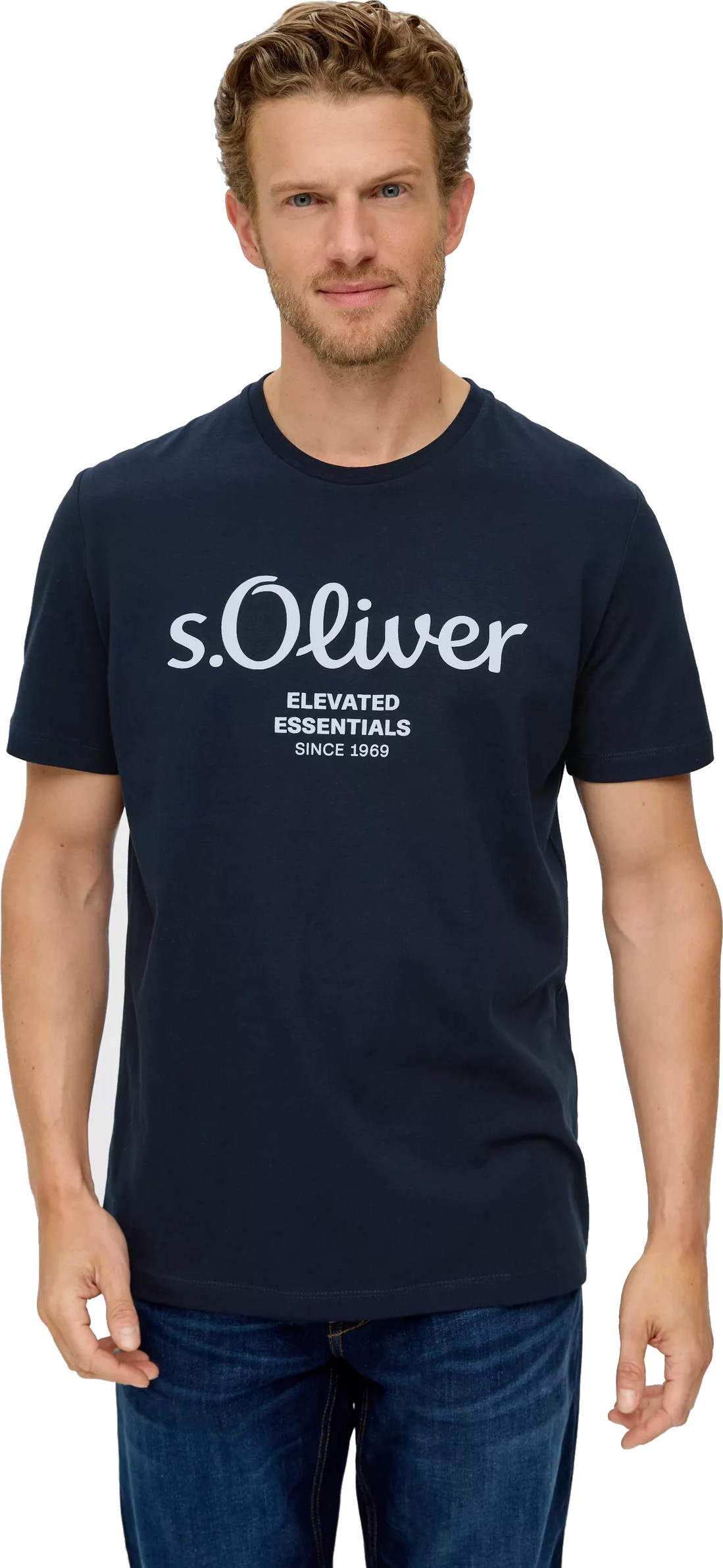 s.Oliver Pánske tričko Regular Fit 10.3.11.12.130.2139909.59D1 XXL