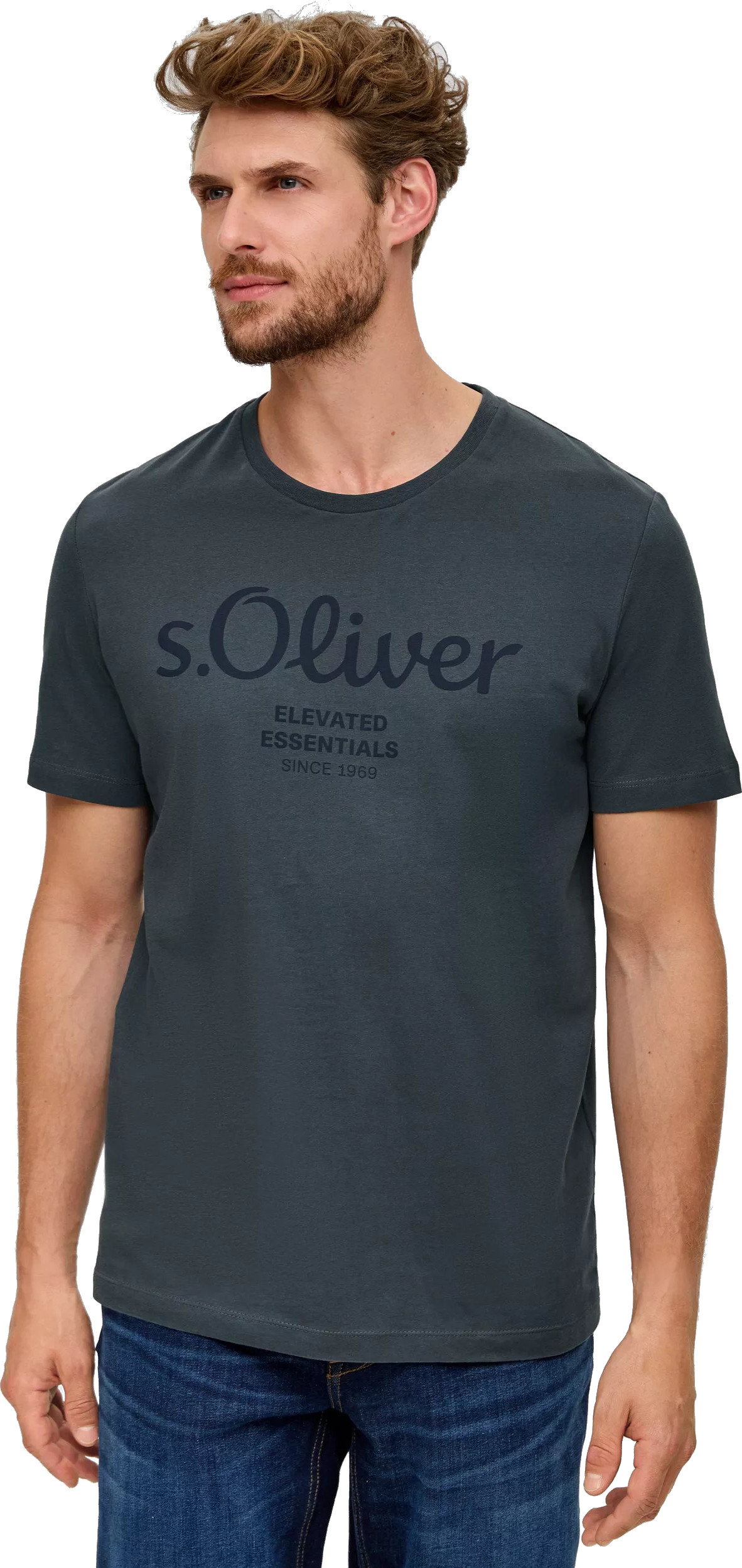 s.Oliver Pánske tričko Regular Fit 10.3.11.12.130.2139909.95D2 XL