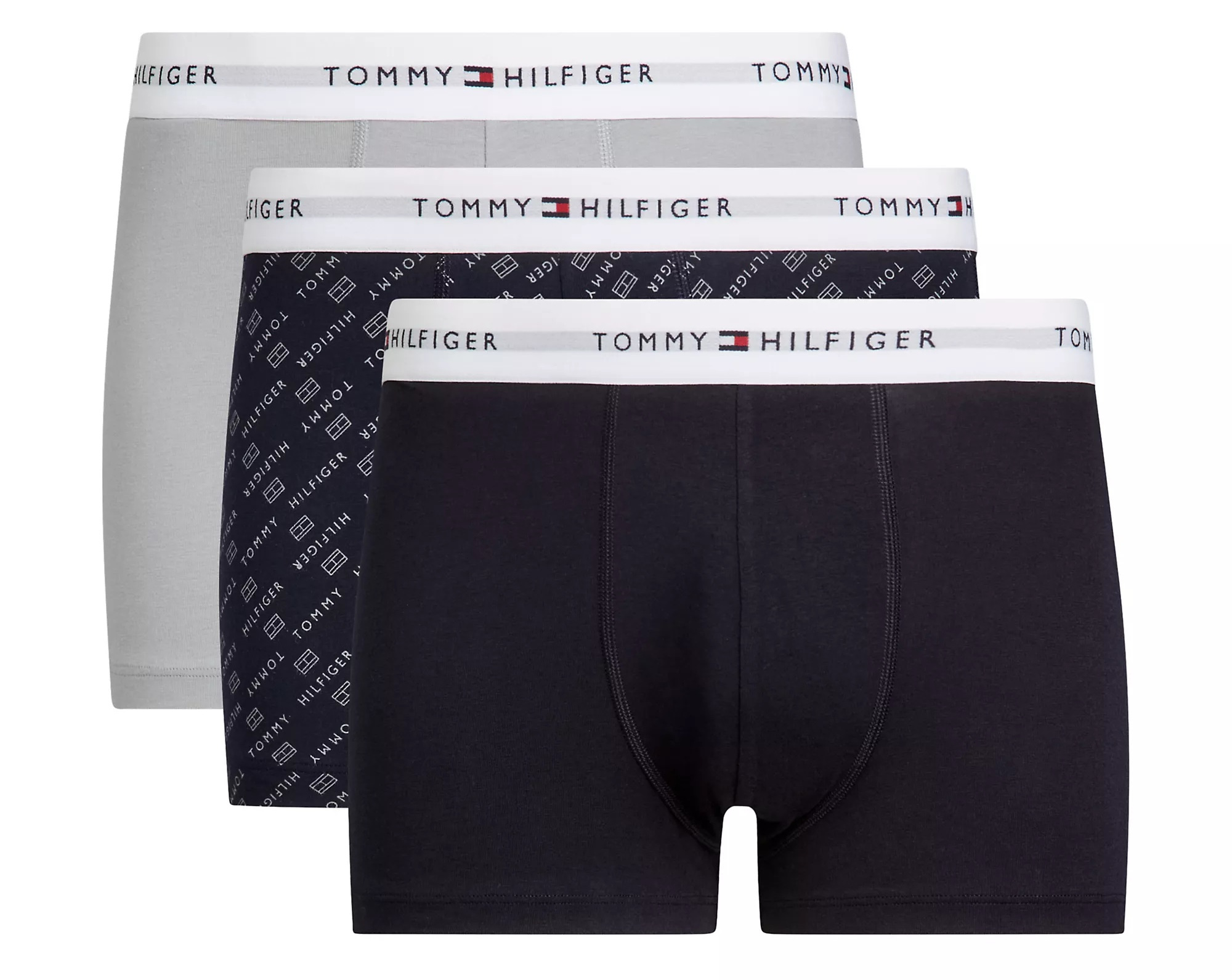 Tommy Hilfiger 3 PACK - pánske boxerky TRUNK UM0UM02768-0Y1 XL