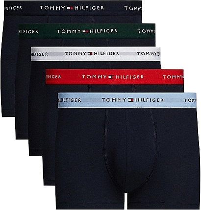Tommy Hilfiger 5 PACK - pánske boxerky UM0UM03061-0WQ XL