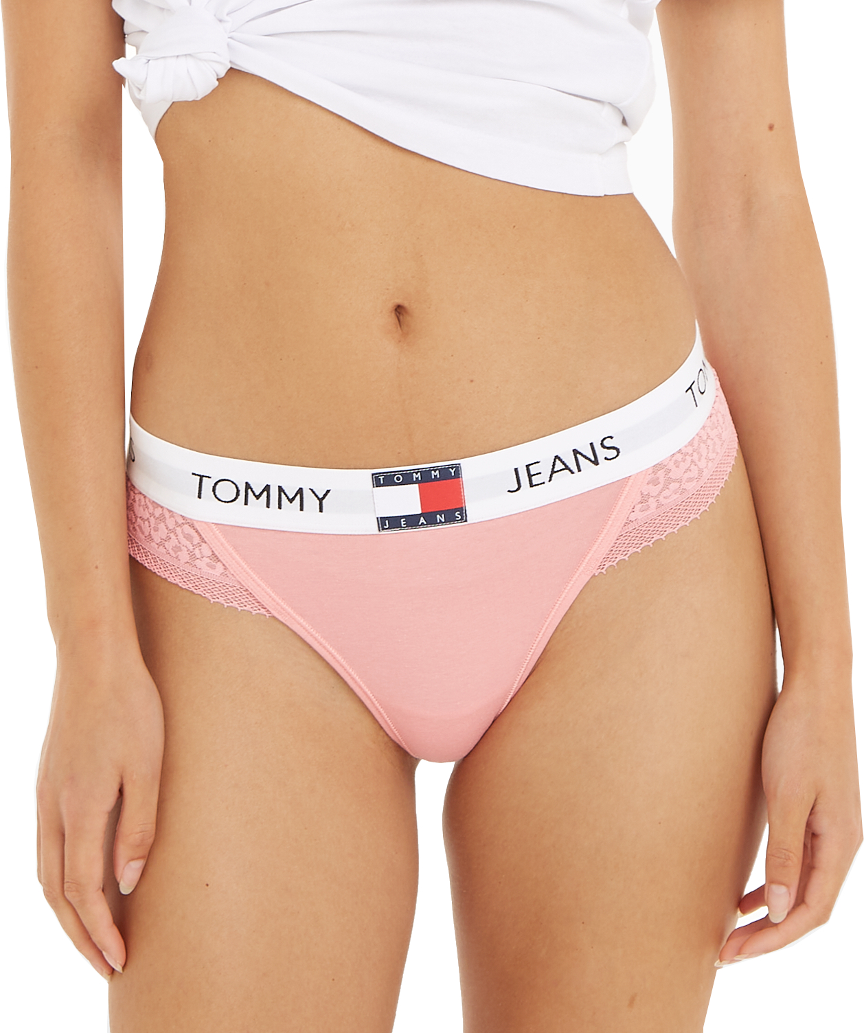 Tommy Hilfiger Dámské kalhotky String UW0UW05159-TIC S