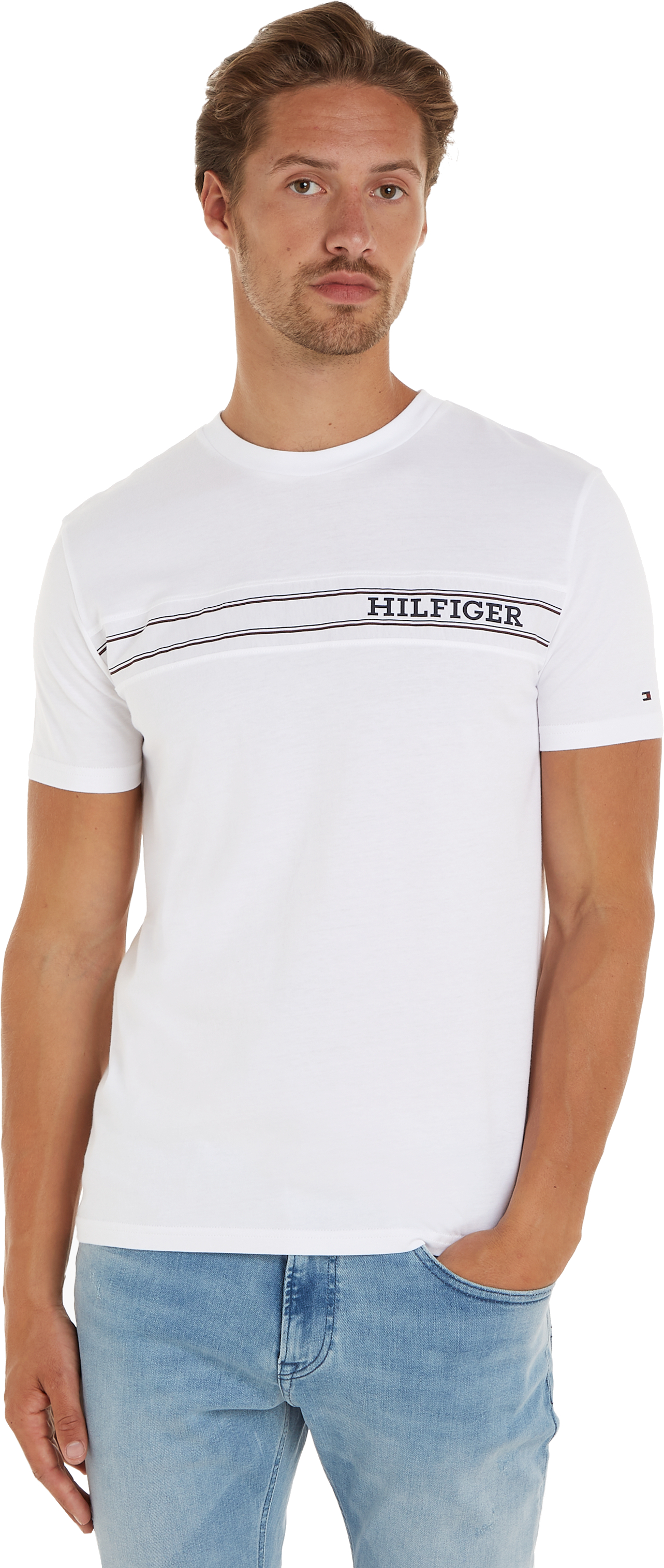 Tommy Hilfiger Pánske tričko Regular Fit UM0UM03196-YBR XL