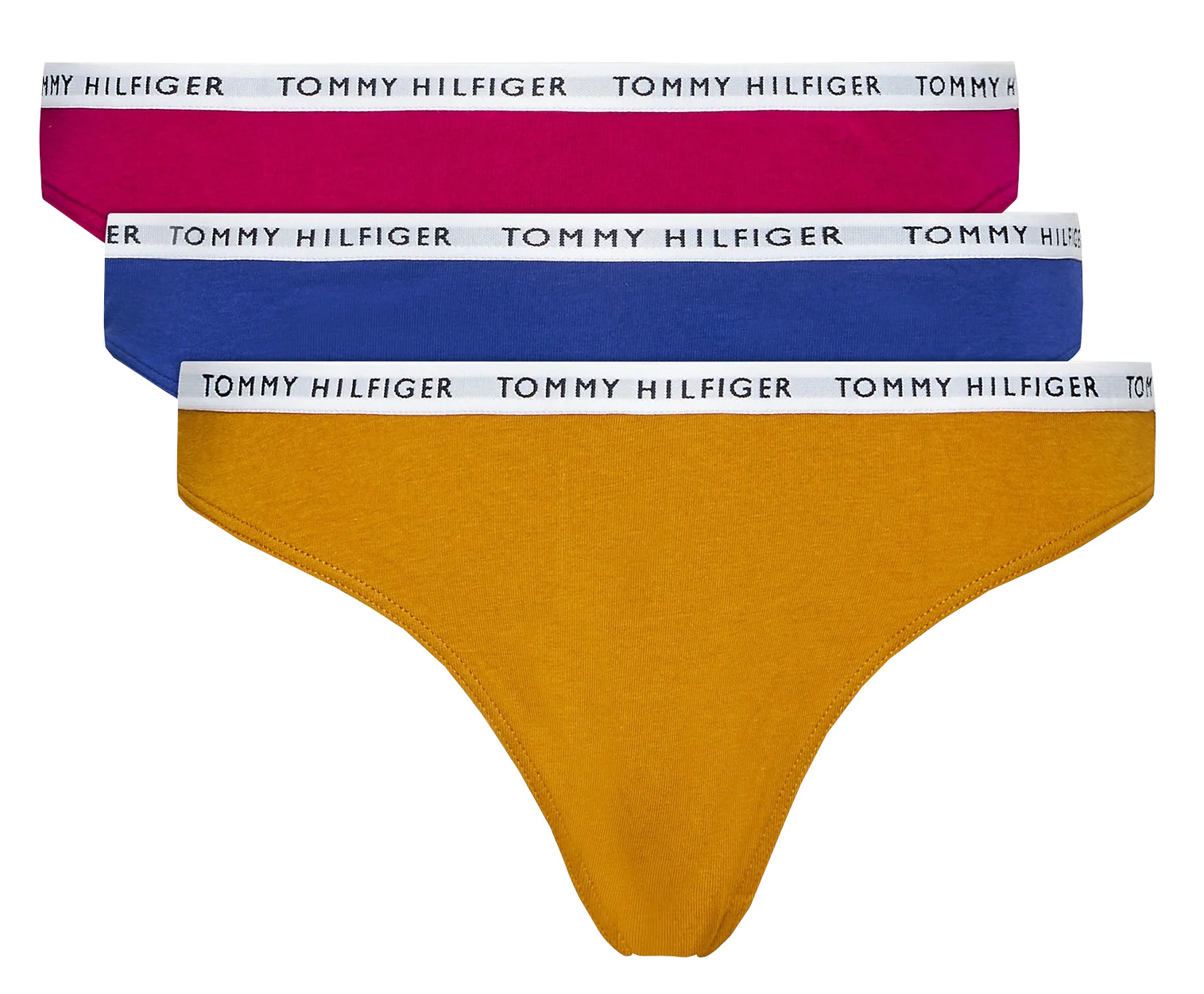 Tommy Hilfiger 3 PACK - dámské kalhotky Bikini UW0UW02828-0XH S