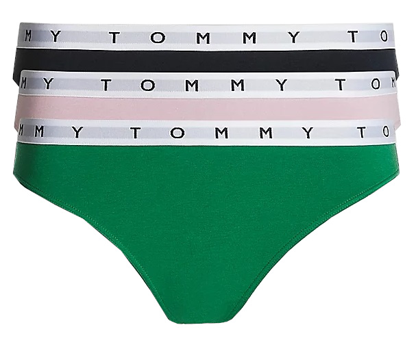 Tommy Hilfiger 3 PACK - dámské kalhotky Bikini UW0UW03286-0V3 XS
