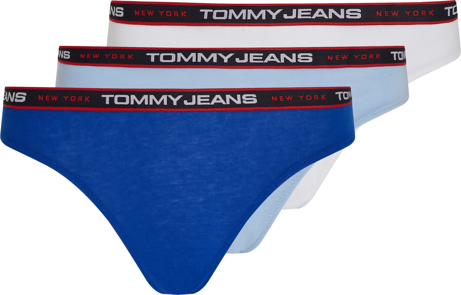 Tommy Hilfiger 3 PACK - dámske nohavičky Bikini UW0UW04710-0SQ M