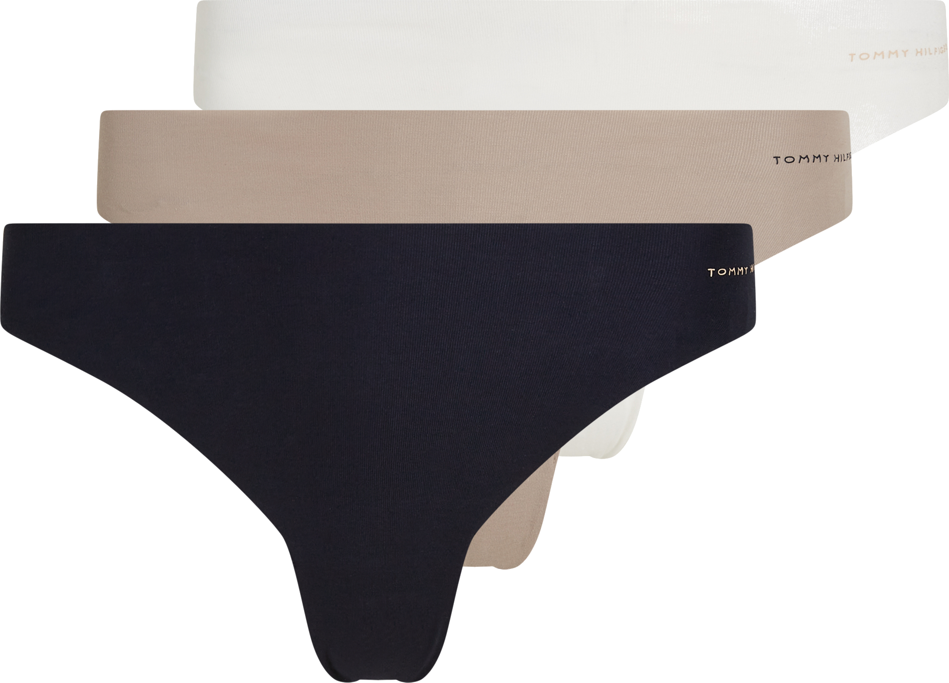 Tommy Hilfiger 3 PACK - dámske nohavičky Brazilian UW0UW03871-0RY XL