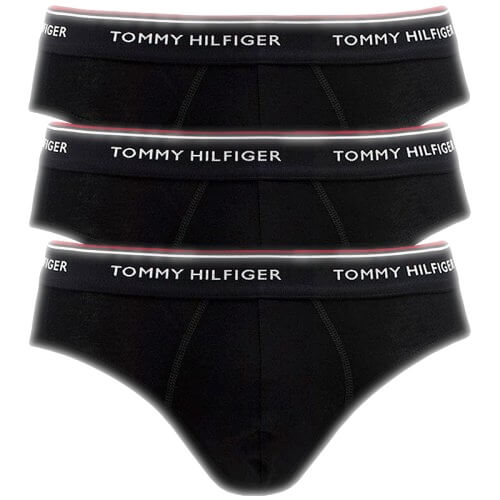 Tommy Hilfiger 3 PACK - pánské slipy 1U87903766-990 M