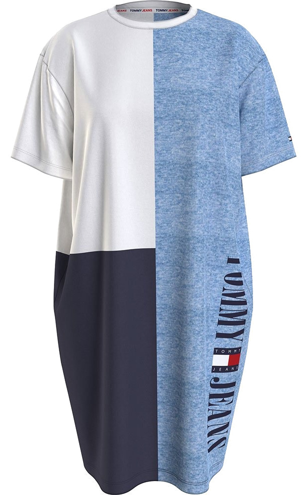 Levně Tommy Hilfiger Dámská noční košile Oversized Fit UW0UW04515-DTQ XL