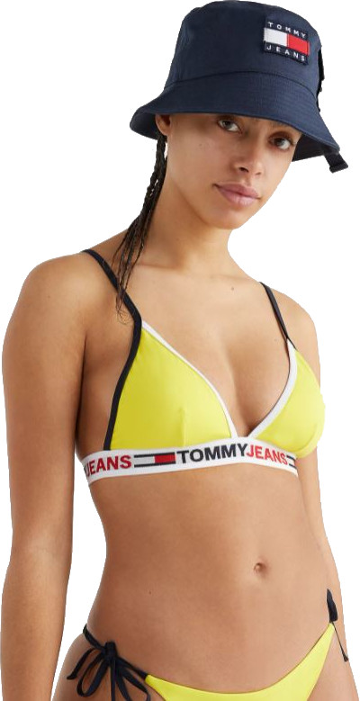 Tommy Hilfiger Női bikini felső Triangle UW0UW03351-ZIK XL