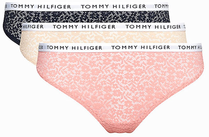 Tommy Hilfiger Dámske tangá PLUS SIZE UW0UW04514-0XW plus size XXL