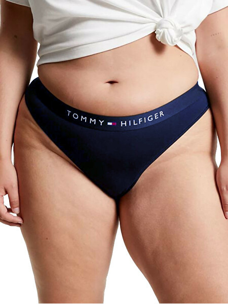 Levně Tommy Hilfiger Dámské kalhotky Bikini PLUS SIZE UW0UW04145-DW5-plus-size XXL