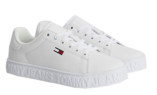 Tommy Hilfiger COOL TOMMY JEANS SNEAKER Női tornacipő, fehér, méret 36