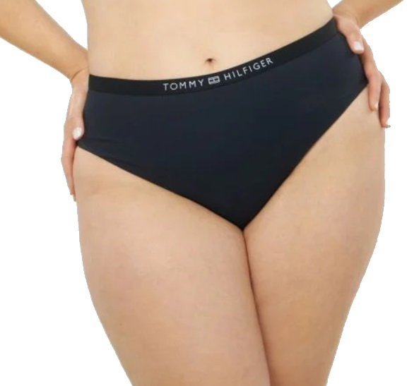 Tommy Hilfiger Dámske plavkové nohavičky Bikini PLUS SIZE UW0UW04142-BDS 3XL