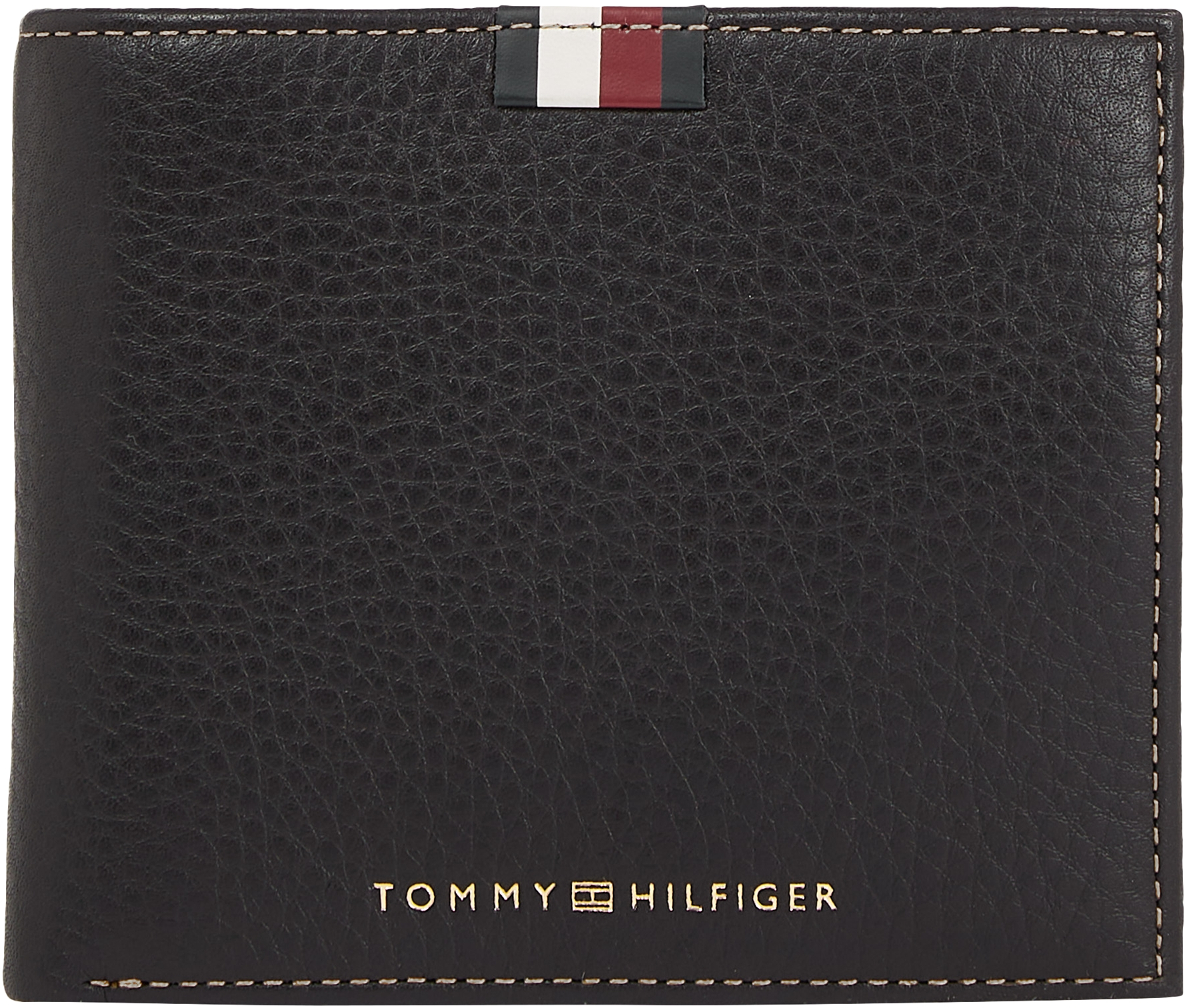 Levně Tommy Hilfiger Pánská kožená peněženka AM0AM11598BDS