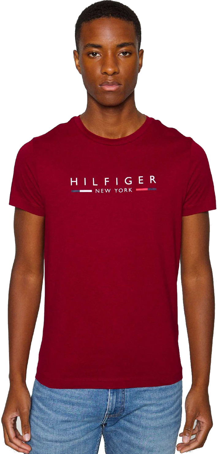 Tommy Hilfiger Férfi póló Slim Fit MW0MW29372XIT XXL