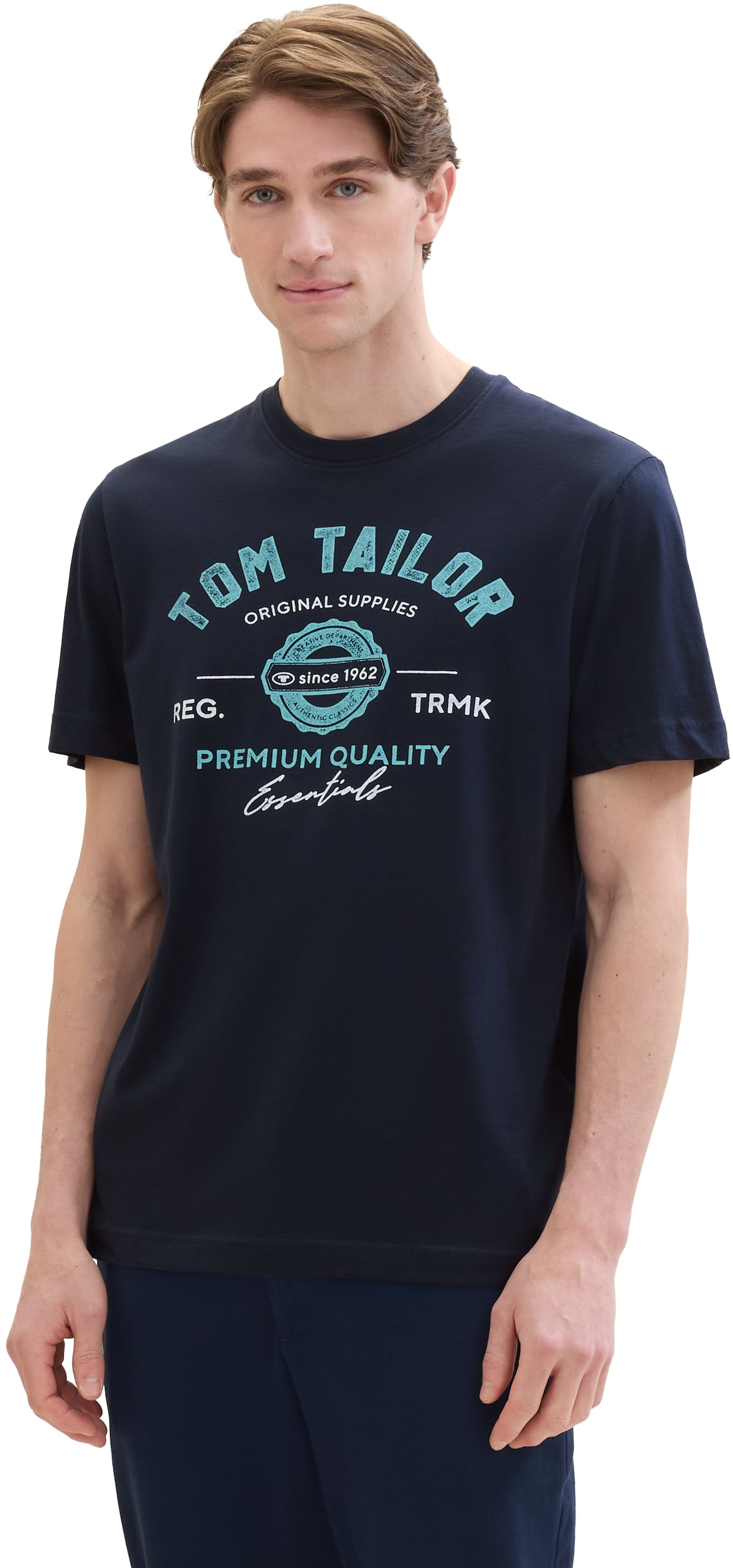 Tom Tailor Pánské triko Regular Fit 1037735.10302 L