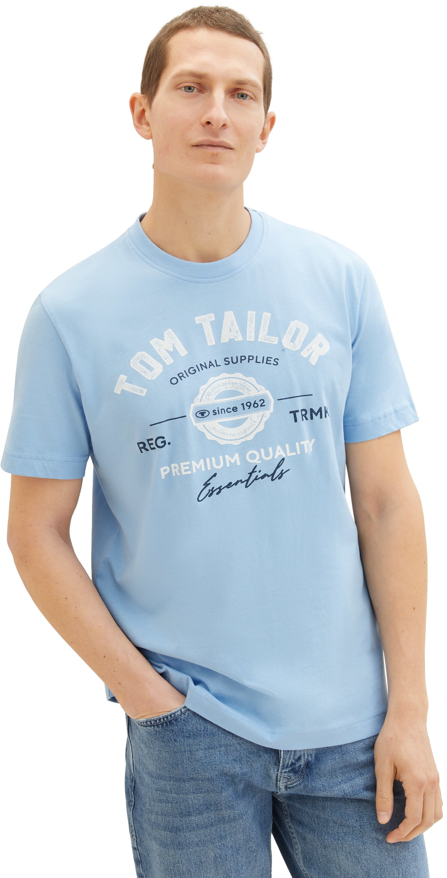 Tom Tailor Pánske tričko Regular Fit 1037735.32245 XXL