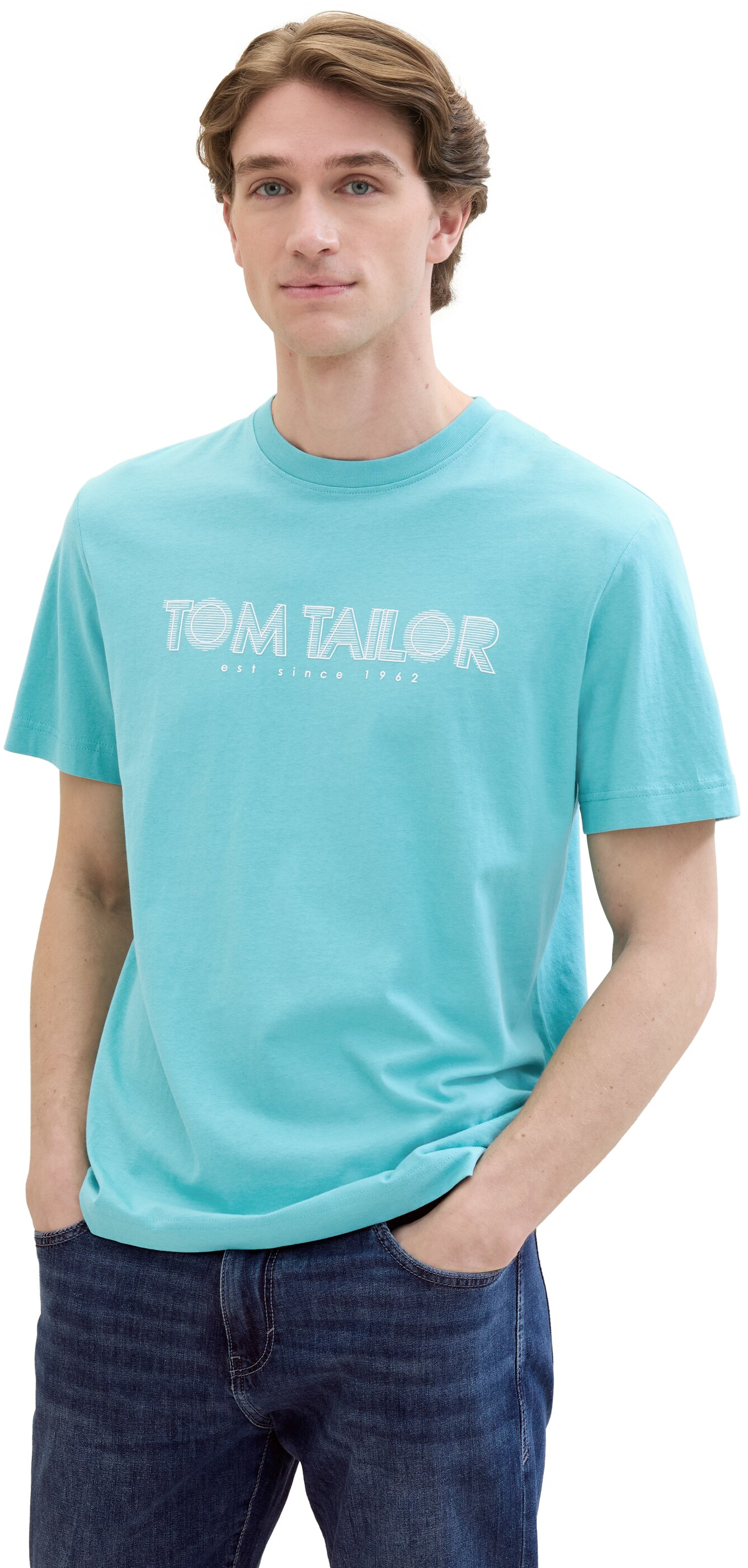 Tom Tailor Pánske tričko Regular Fit 1041816.35272 XL