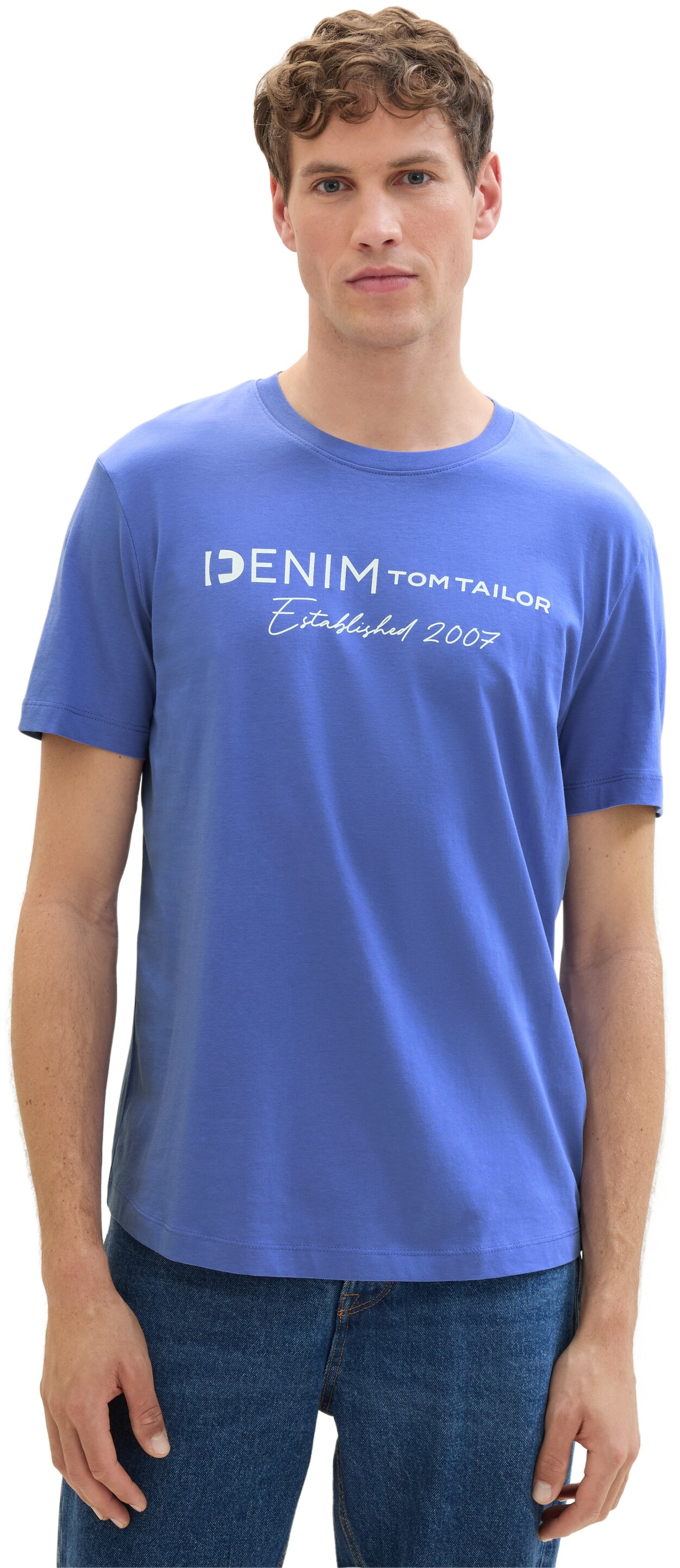 Levně Tom Tailor Pánské triko Regular Fit 1042042.30104 L